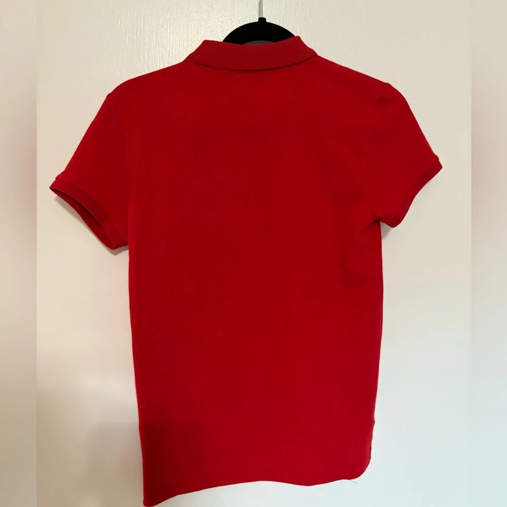 Ralph Lauren Men's Bright Red Polo Shirt